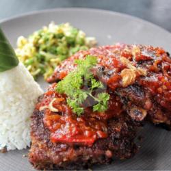 Nasi Iga Bakar Madu Free Sambal Free Lalapan