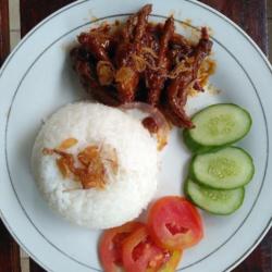 Nasi Ceker Saos Padang