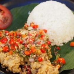 Nasi Telor Geprek Sambal Matah