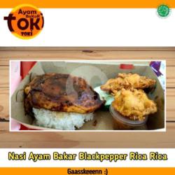 Nasi Ayam Bakar Black Pepper