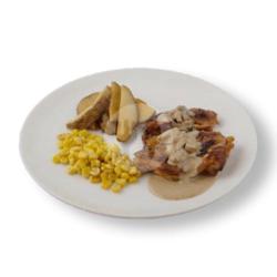 Grill Chicken Mushroom
