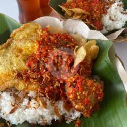 Nasi Sambal Petir Komplit