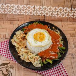 Nasi Pecel   Telur