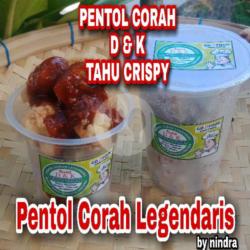 Pentol Corah   Tahu Crispy Campur