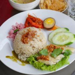 Nasi Ayam Gokil (rebus)