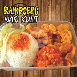 Nasi Kulit Rempah   Telur Dadar