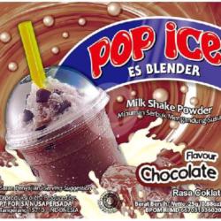 Pop Ice Coklat Cincau   Susu Kental Manis