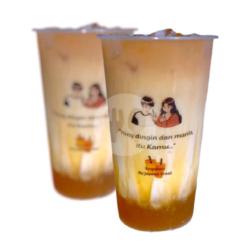 Honey Lychee / Lemon Milk Tea - 18oz