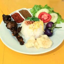 Nasi Uduk   Ampela Ati Ayam