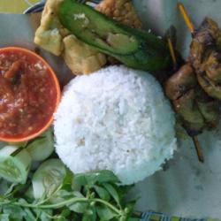 Nasi Ati Ampela Isi 2  Tahu/tempe Terong