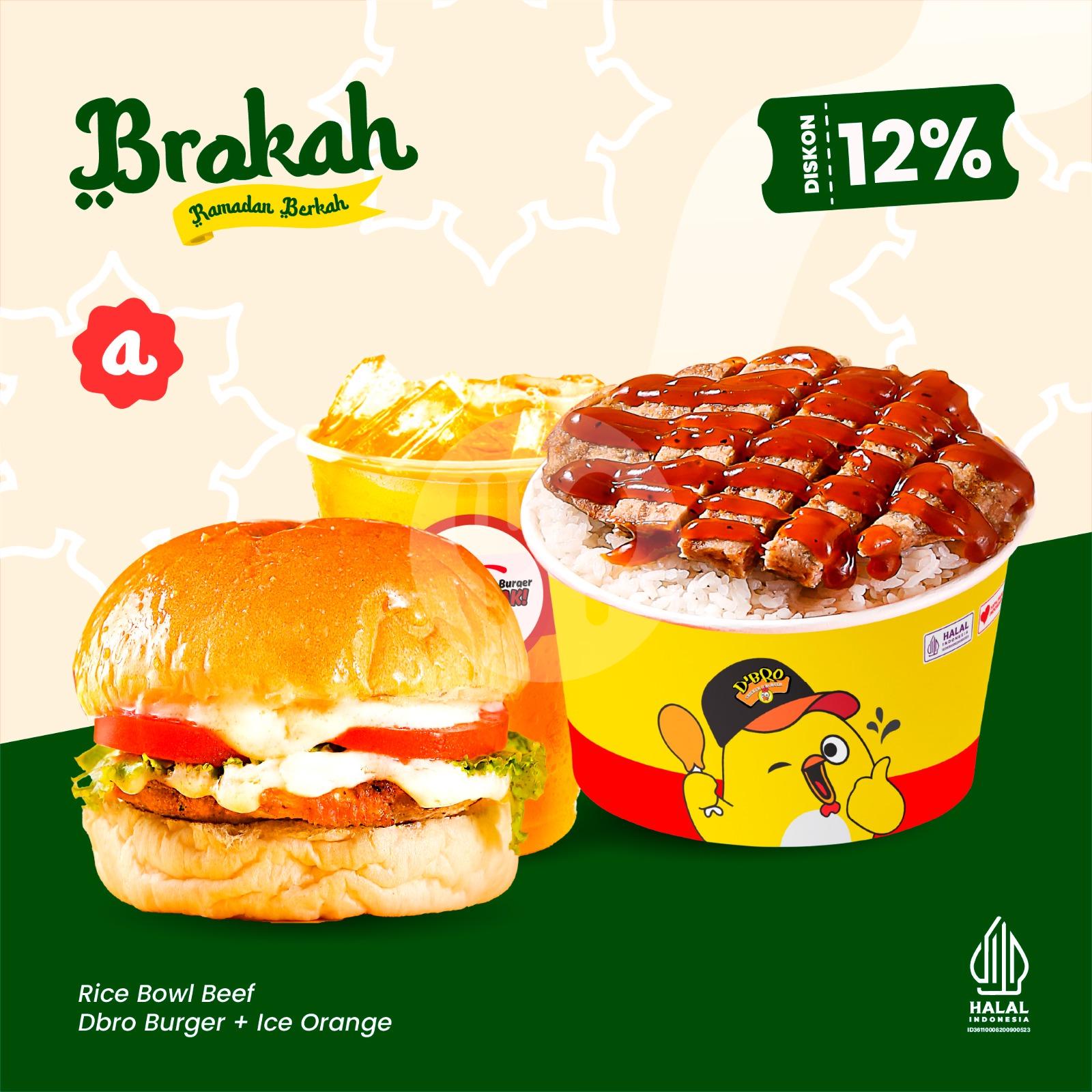 DBRO Chicken & Burger, Cagar Alam - GoFood