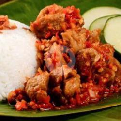 Nasi   Pentol Geprek.