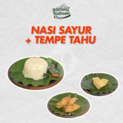 Nasi Sayur   Tempe/tahu