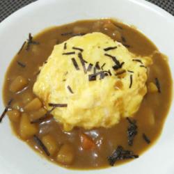 Omelette Curry Rice