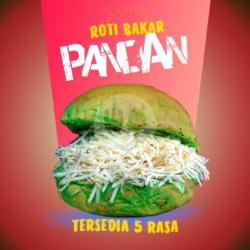 Roti Kadet Pandan Bakar Selai Kacang