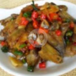 Tumis Ikan Asin Sepat