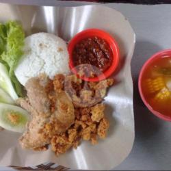 Paket Ayam Selimut Keremes   Es Teh Manis