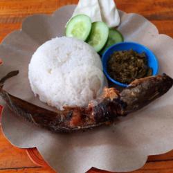 Nasi Lele Goreng Sambal Ijo