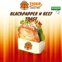 Blackpapper Beef Toast