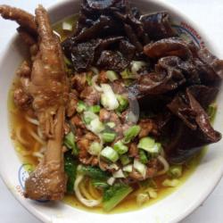 Mie Ayam Lada Hitam   Jamur   Ceker