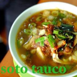 Soto Tauco Ayam   Nasi