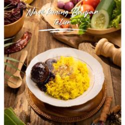 Nasi Kuning Banjar   Telor