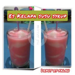 Es Kelapa Susu Syrup