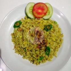 Nasi Goreng Teri Medan Cabe Ijo