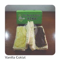 Roti Kasino 1/2 Vanilla Susu - 1/2 Coklat Susu