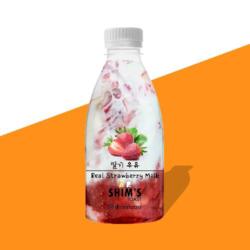 Real Strawberry Milk 350ml