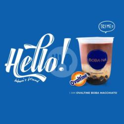 Ovaltine Boba Cheese Machiato