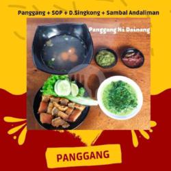 Panggang Gratis Sop   Sambal Gota  Daun Singkong Tumbuk , Sambal Andaliman Dan Sambal Gota