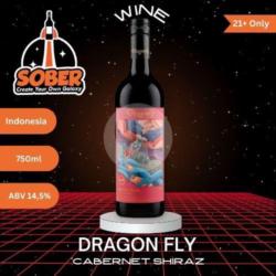 (21 ) Dragon Fly Cabernet Shiraz 750ml