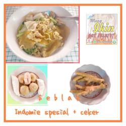 Seblak Indomie   Ceker