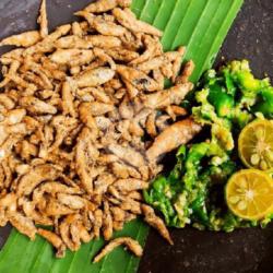 Nasi Cetol / Cetul Baby Fish Bonus Tempe Tahu