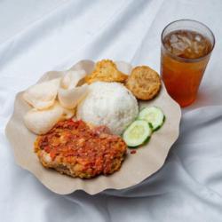 Paket Komplit Ayam Geprek Terasi