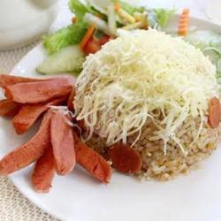 Nasi Goreng Keju Sosis