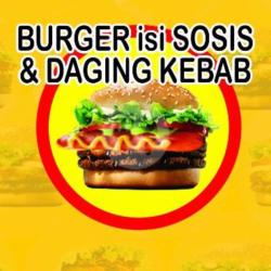 Burger Isi Sosis Dan Daging Kebab