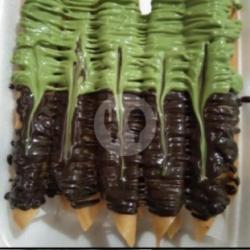 Banana Roll Greentea Mix Coklat