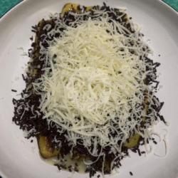 Pisang Bakar Coklat   Selai Blueberry