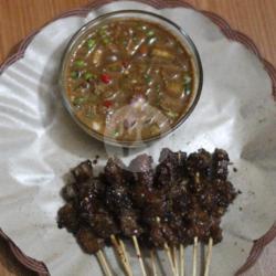 10 Tusuk Sate Maranggi Sapi Tanpa Lemak