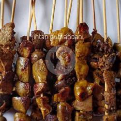 Sate   Tempe   Nasi   Sambel