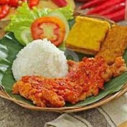 Nasi Ayam Geprek   Tahu Tempe