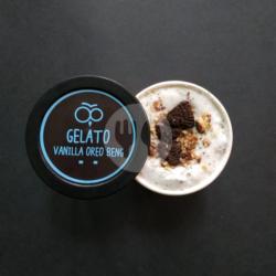 Gelato Vanilla Oreo Beng (cup 120ml)