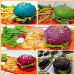 Rainbow Burger