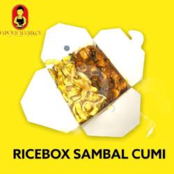 Ricebox Sambal Cumi