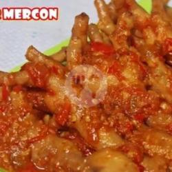 Nasi Ceker Mercon  Daun Jeruk  Telur Dadar