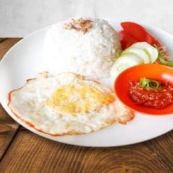 Nasi Putih Telor