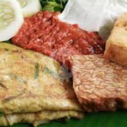 Nasi Telur-tempe-tahu-terong