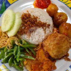 Nasi Lemak Perkedel